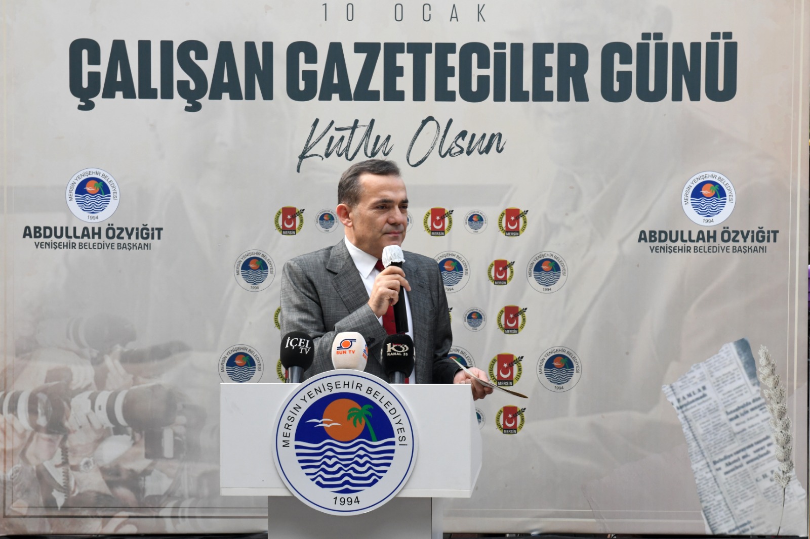 10 Ocak Çalışan Gazeteciler Günü Yenişehir’de kutlandı