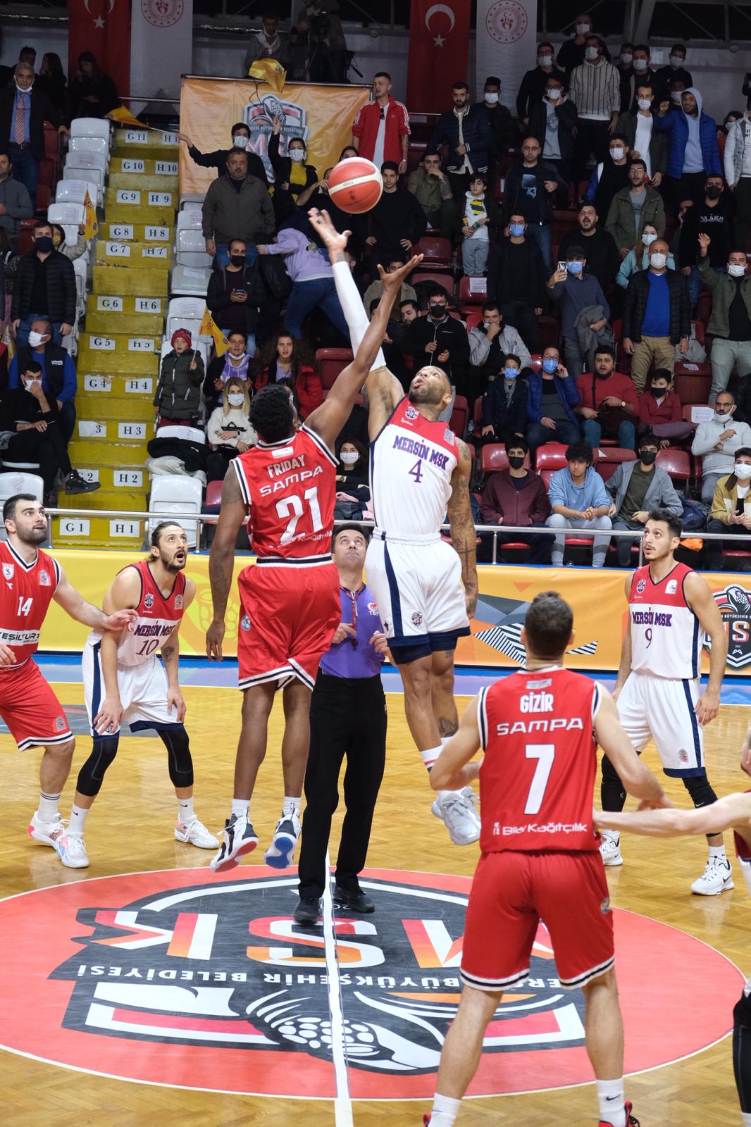 MERSİN BÜYÜKŞEHİR MSK BASKETBOL TAKIMLARINDAN ÇİFTE GALİBİYET ;