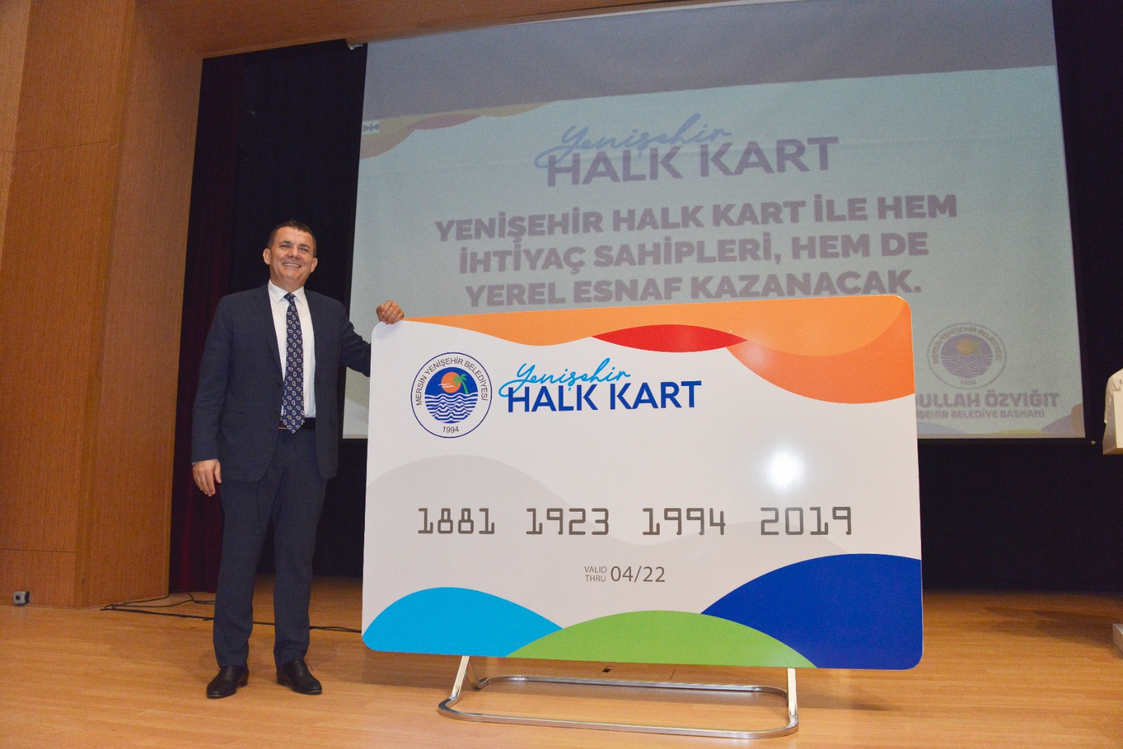 Yenişehir Halk Kart ile dar gelirlilere 1 milyon 823 bin TL destek ;