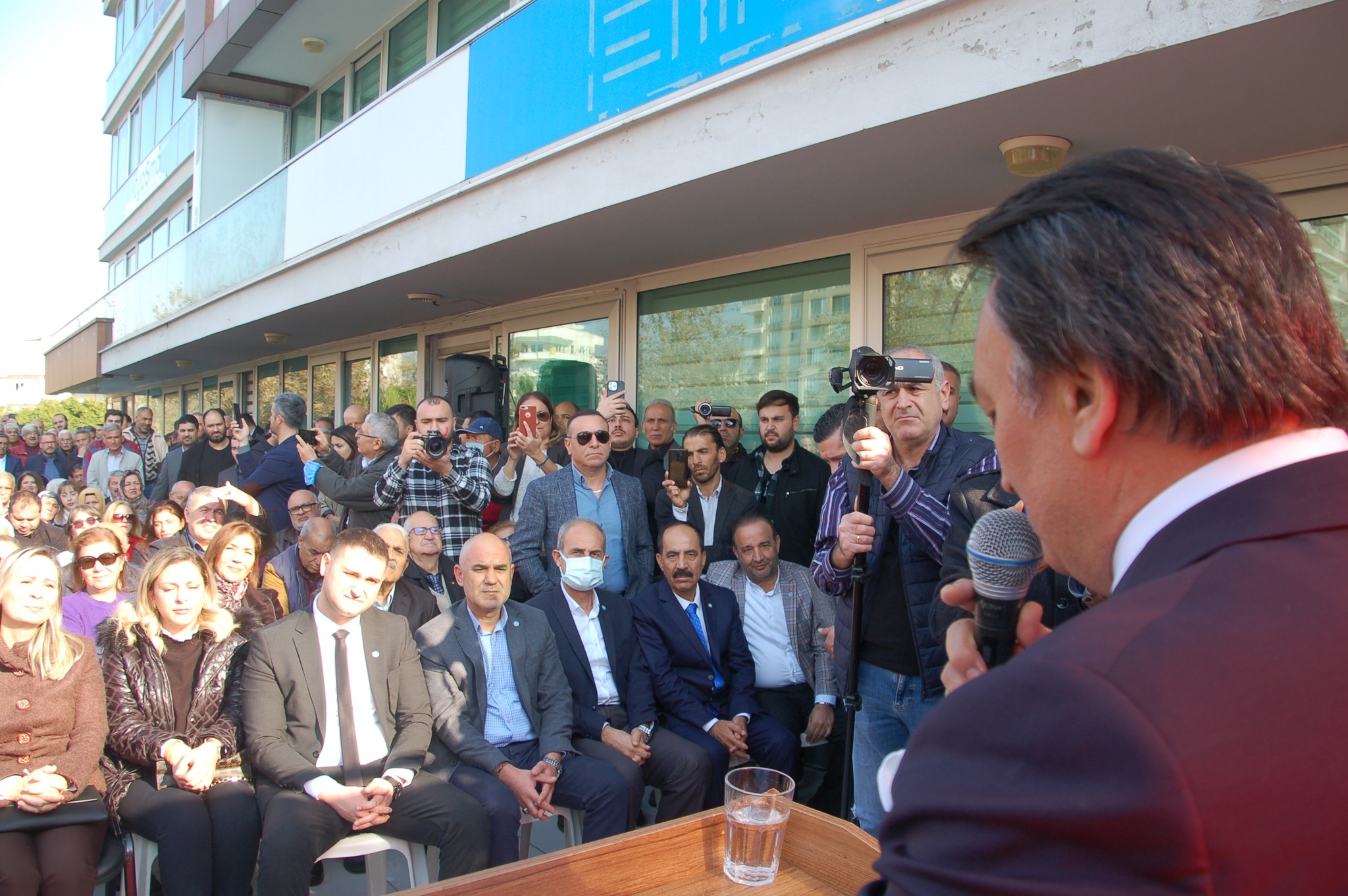 FATİH ÜNAL İYİ PARTİ İLBAŞKAN ADAYI  İYİ PARTİ İL BAŞKANILIĞINDA ADAYLIĞINI AÇIKLADI; ,