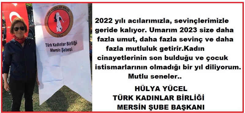 2023 YENİYIL MESAJLARI;