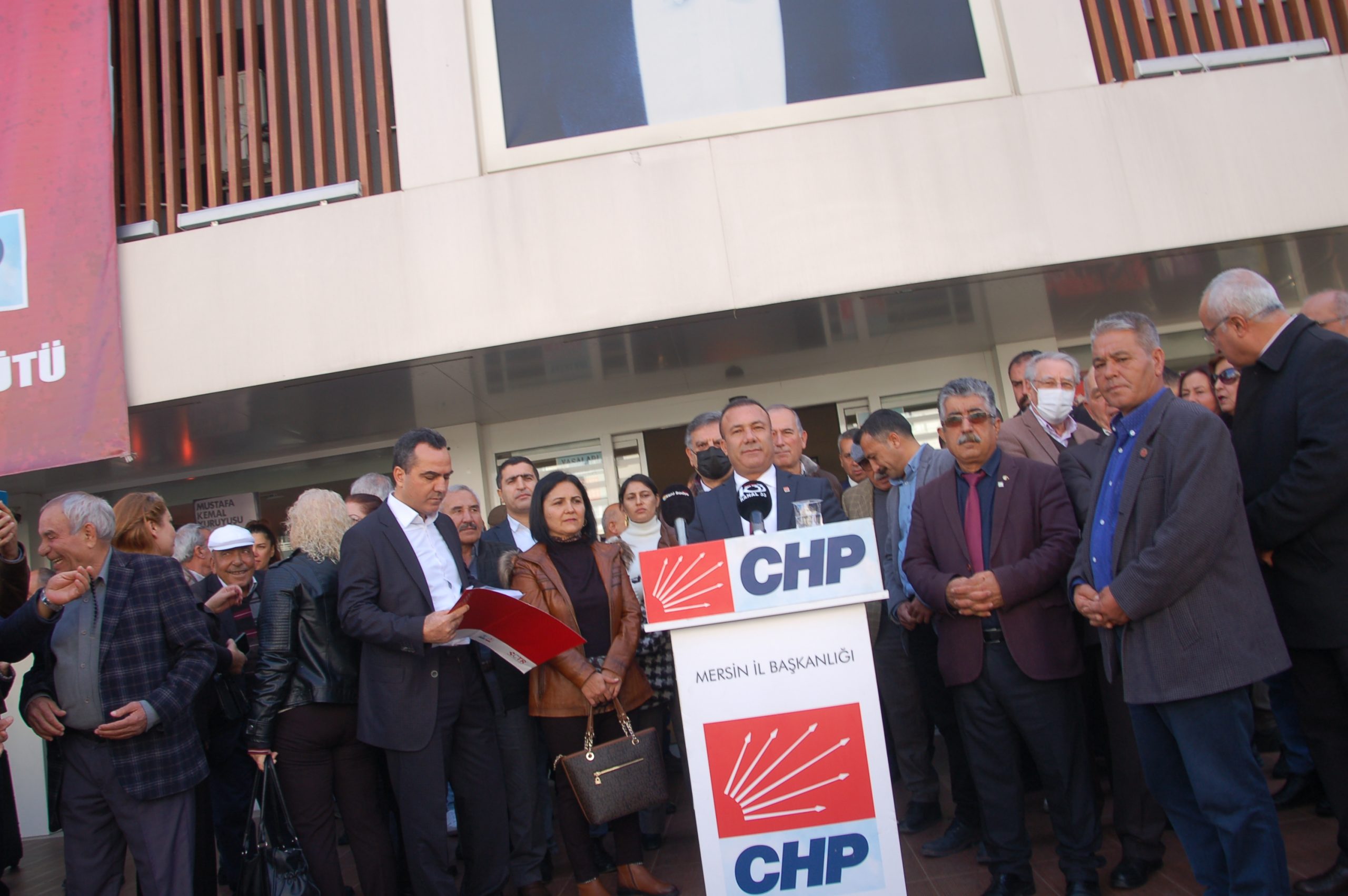 CHP İL BAŞKAN YARDIMCISI MEHMETSAYDAM MİLLET VEKİLİĞİ ADAY ADAYLIĞINI AÇIKLADI;