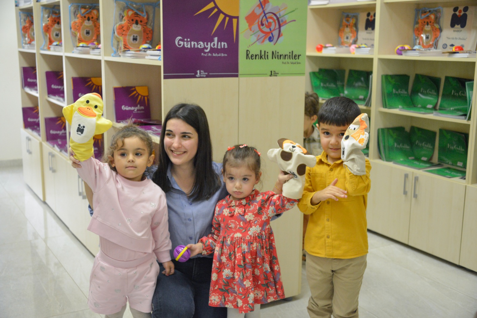 Yenişehir Belediyesi Bebek Kütüphanesi ile çocukların gelişimine katkı sunuyor :