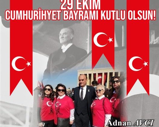 29 EKİM  CUMHURİYET BAYRAMI KUTLAMA MESAJI