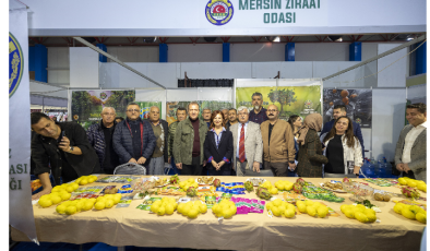 BAŞKAN SEÇER VE MERAL SEÇER, ‘MERSİN TARIM FUARI’NI ZİYARET ETTİ  BAŞKAN SEÇER: “TÜRKİYE, TARIM KONUSUNDA GERİYE GİDİYOR” “DOĞRU İŞLER YAPMAK BİZİM İKTİDARIMIZA NASİP OLACAK”