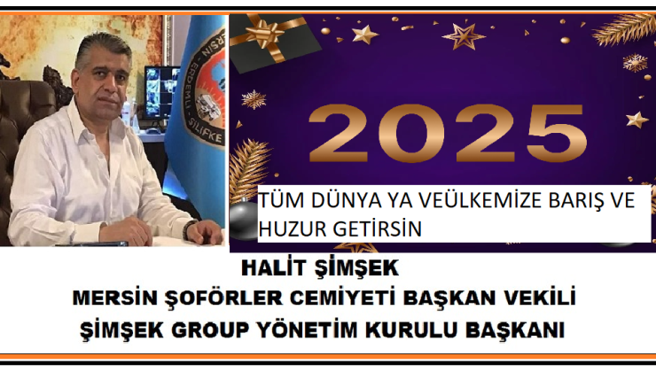2025 YENİYIL KUTLAMA MESAJLARI