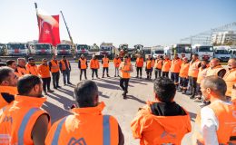 MERSİN BÜYÜKŞEHİR BELEDİYESİ 13 İLÇEDE ÖNLEMLERİNİ ALDI  BÜYÜKŞEHİR KARLA MÜCADELE EKİPLERİ OLASI KAR YAĞIŞINA KARŞIN TEYAKKUZA GEÇTİ