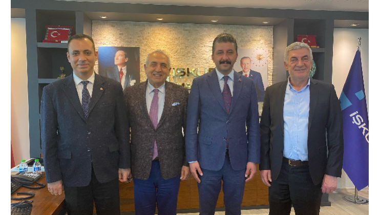 Mersin Halk Eğitim Merkezi Müdürü Naci Durmaz, İŞKUR Müdürü Yunus Emre Akalın’ı Ziyaret Etti