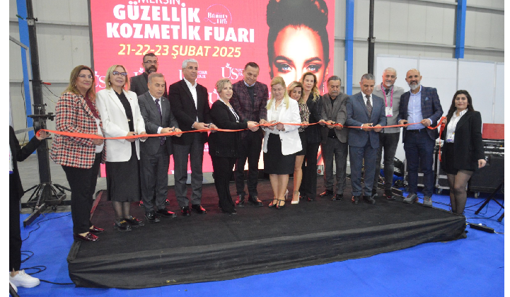 Mersin Güzellik ve Kozmetik Fuar Açılışı Gerçekleşti.
