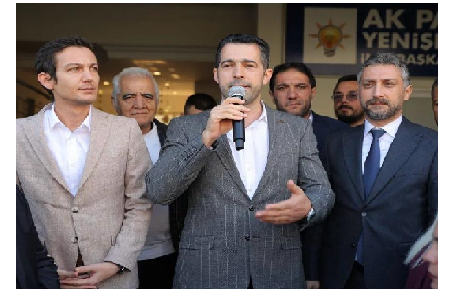 Seyidhan Kartal, AK Parti Yenişehir İlçe Başkanlığı Görevine Başladı
