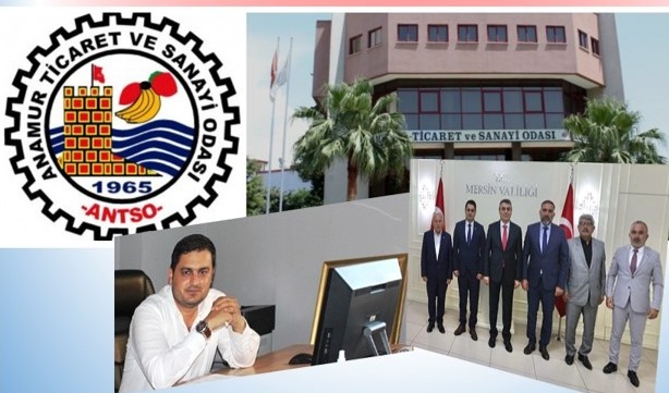Anamur Ticaret ve Sanayi Odası (ANTSO) Yönetim Kurulu Başkanı Mehmet Tuna veyönetiminden ziyaret