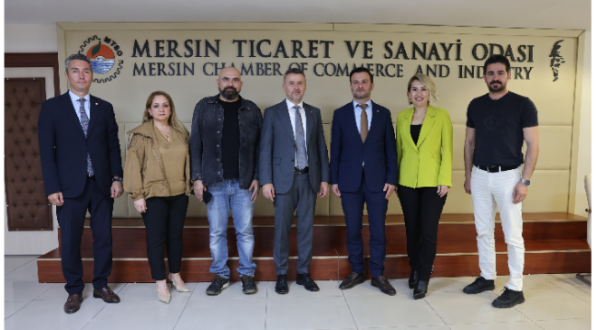 TMMOB Makina Mühendisleri Odası Mersin Şubesi Yönetim Kurulu Başkanı İsmail Oğuz, Yönetim Kurulu Üyeleriyle birlikte Mersin Ticaret ve Sanayi Odası (#MTSO) Yönetim Kurulu Başkanı Hakan Sefa Çakır’ı ziyaret etti.