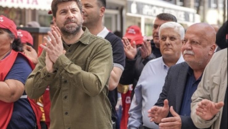 TARSUS’TA 1 MAYIS COŞKUSU MEYDANLARA TAŞTI;
