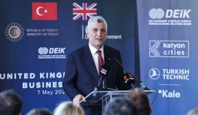 Bakan Bolat, Birleşik Krallık’ta iş dünyası temsilcileri ile bir araya geldi