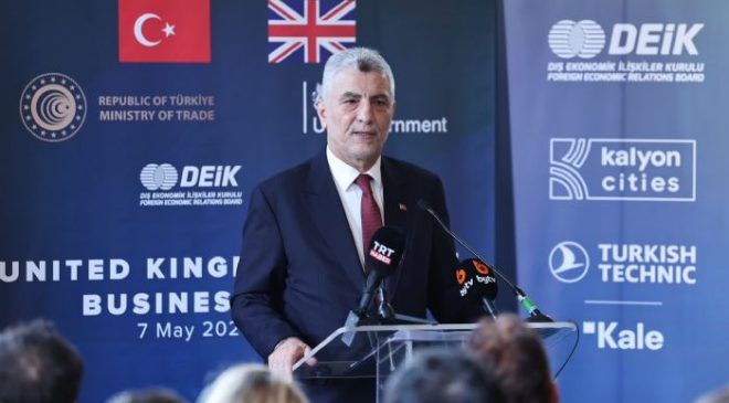 Bakan Bolat, Birleşik Krallık’ta iş dünyası temsilcileri ile bir araya geldi
