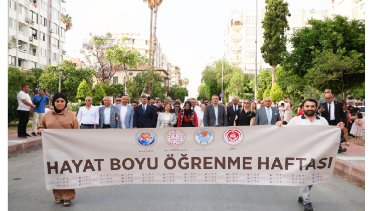 Mersin Halk Eğitimi Merkezi’nden Yıl Sonu Sergisi  Hayat Boyu Öğrenme Coşkusu