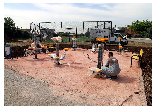 KÜRKÇÜ MAHALLESİ YENİ BİR PARK VE SPOR ALANI KAZANDI