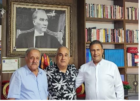 Mersin Sanayisi İçin Güç Birliği: Mahmut Arslan İle Hasan Tüzün İş İnsanlarından Mustafa Göktaş’a Ziyaret