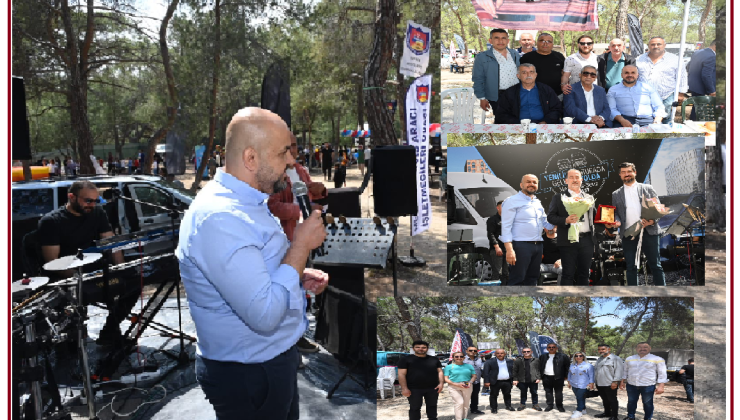 **Mersin Servis Aracı İşletmecileri Odası Başkanı  Zafer Çekmez**   Geleneksel Bahar Şenliği organizasyonlarımızın 4.sünü büyük bir coşku, keyif ve yoğun katılımla gerçekleştirdik. Üyelerimiz türküler eşliğinde halay çekip oyunlarla doyasıya eğlendiler.