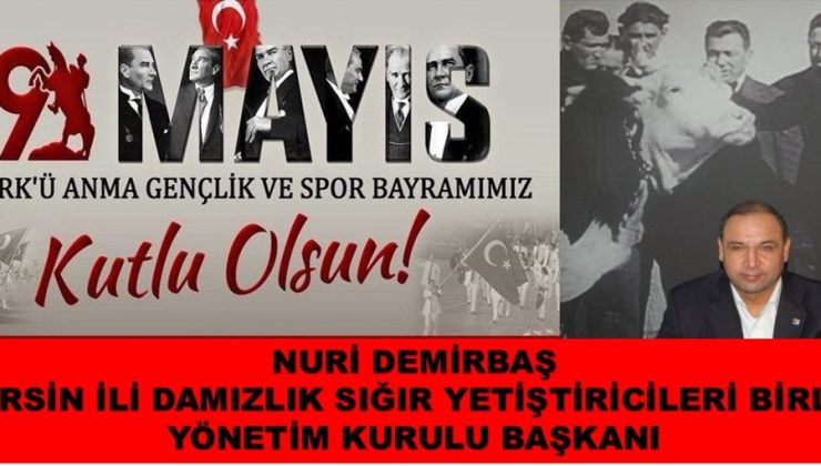 19 mayıs gençlik ve spor bayramı mesajları