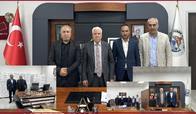 MERSİN DE YAŞAYAN ÇERMİKLİLER DERNEĞİ BAŞKANI REMZİ GÜMÜŞTEKİN ‘ DEN ANLAMLI ZİYARET