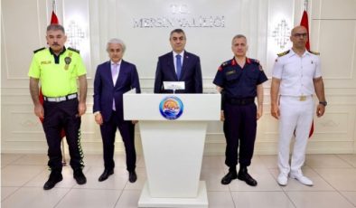 Mersin Valisi Toros: “Suçluların Barınmasına Asla İzin Vermeyeceğiz”