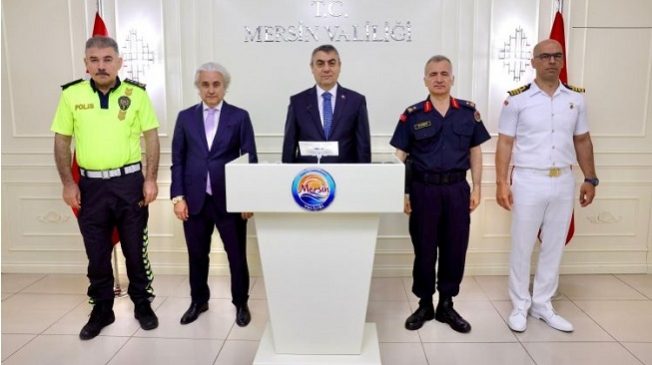 Mersin Valisi Toros: “Suçluların Barınmasına Asla İzin Vermeyeceğiz”