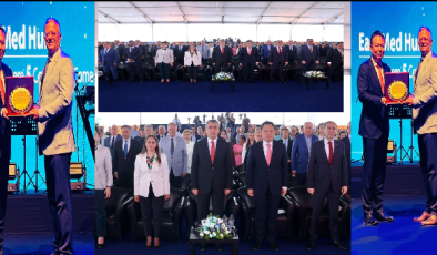 . Sabri Tekli, Mersin Uluslararası Limanı genişletme projesi 1. faz açılış törenine katıldı.