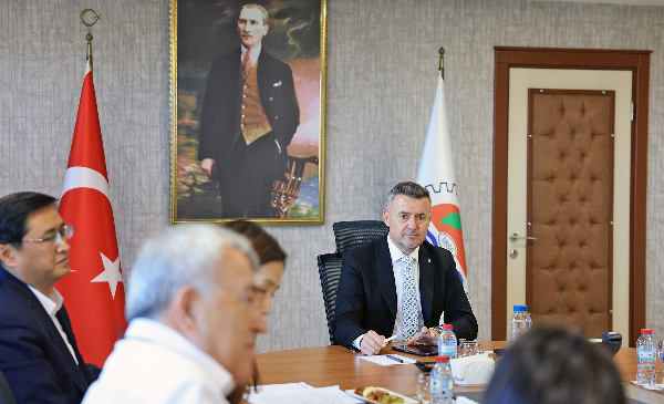 MTSO BAŞKANI HAKAN SEFA ÇAKIR  ”Mersin, Çin’le temaslarını artırıyor!!DEDİ..