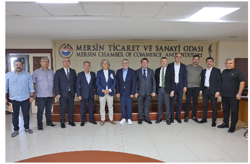 MHP MERSİN MİLLETVEKİLİ UYSAL, MEP VE MTSO YÖNETİCİLERİYLE BULUŞTU
