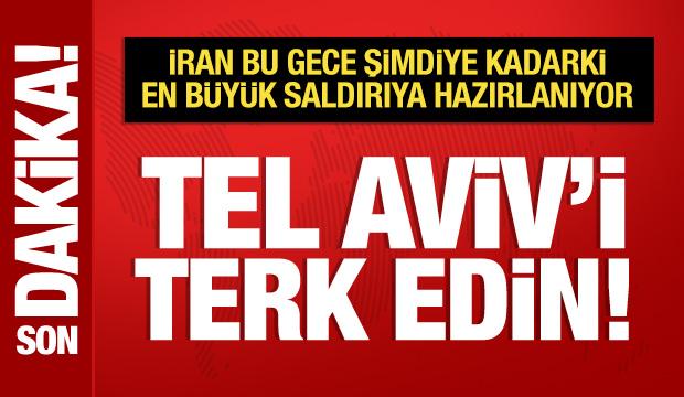 İran: Tel Aviv’i terk edin Netanyahu’nun “Tahran’ı boşaltın” tehdidine İran’dan sert yanıt geldi. Gece yarısı İran’dan füze saldırısı beklenirken, Tahran yönetimi İsrail halkının Tel Aviv kentini tahliye etmesini istedi.