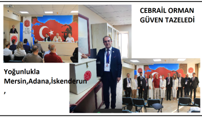 MERGÜMDER BAŞKANI CEBRAİL ORMAN GÜVEN TAZELEDİ