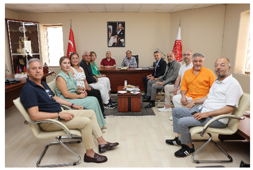 Mersin Ticaret ve Sanayi Odası (#MTSO) Yönetim Kurulu Başkanı Hakan Sefa Çakır, 18 No’lu Gümrük Müşavirliği Hizmetleri Meslek Komitesi Başkanı Serhan Koylan, Meclis Üyeleri Cengizhan Küçükgerger ve Zeki Şan’la birlikte tamamlanan seçimler sonrasında güven tazeleyen Mersin Gümrük Müşavirleri Derneği Başkanı Cebrail Orman ve yönetimine hayırlı olsun ziyaretinde bulundu.