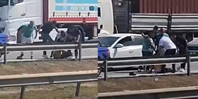 Mersin-Adana Otoyolunda Sürücü Tartışması Darbe ile Sonuçlandı