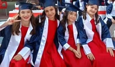 Mersin’de mezun olan öğrencilerin kep sevinci Mezun öğrenciler güzel giysileri ve kepleriyle tören bahçesini renklendirdiler…