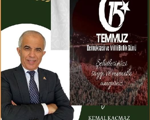 15 temmuz anma mesajı