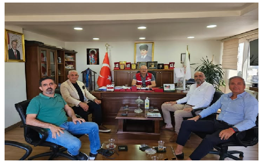 Mersin Ticaret ve Sanayi Odası (MTSO) 18 Nolu Gümrük Müşavirliği Hizmetleri Meslek Komitesi, Mersin Zirai Karantina Müdürü Dr. Şeref Kabaoğlu’nu ziyaret etti.