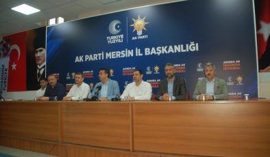 MERSİN TOROSLAR AKPARTİ İLÇE BAŞKANI FERDİ ÇOKKESER İL BAŞKANINI YAPILAN TERÖRSÜZ TÜRKİYE  PARTİ İLBAŞKANLIĞINDA YAPILAN BASIN AÇIKLAMASINDA İL BAŞKANINI YALNIZ BIRAKMADI;
