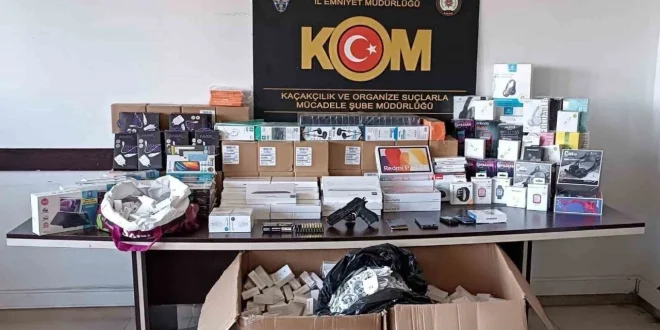 Mersin’de 2 milyon liralık kaçakçılık operasyonu