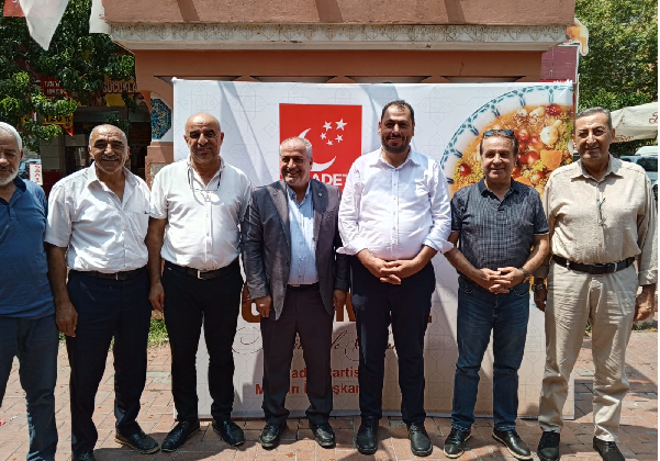Hüdapar il başkanı TAHİRHAN UYSAL aşure etkinliğine katıldı.