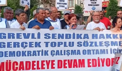 Mersin’de Emekçiler Sokağa İndi: “Yandaşlara Değil, Emekçilere Masada Yer!”