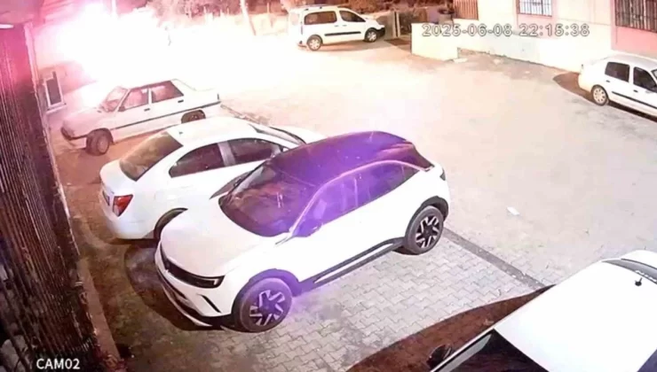 Şanlıurfa’da molotof kokteylli kundaklamalar kamerada