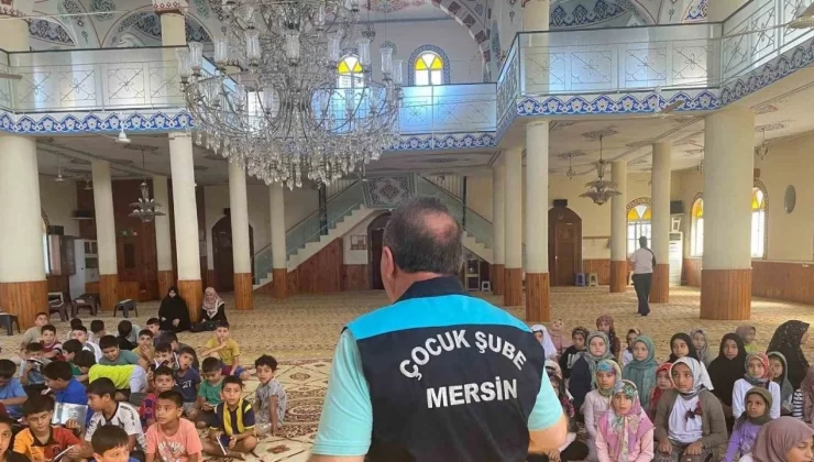 Mersin Emniyetinden güvenlik ve bilinçlendirme eğitimi