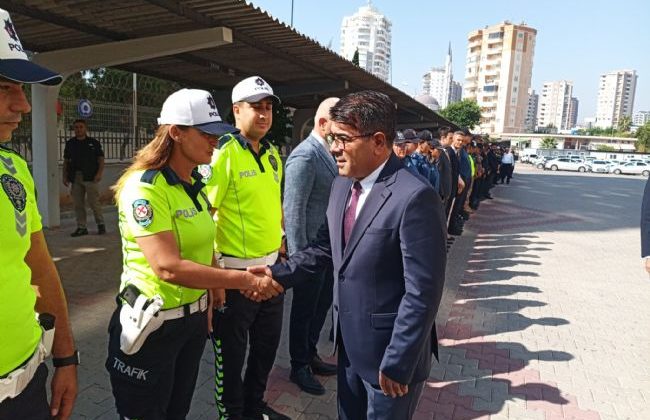 Mersin Emniyet Müdürlüğü’nde görev değişimi