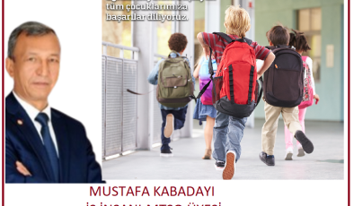 2025-2026 eğitim öğretim yılı kutlama mesajı;
