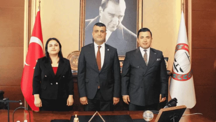 Anamur Yargı Camiasından Baro Başkanı Özdemir’e Ziyaret