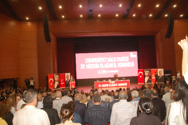 CHP Mersin İl Kongresi tamamlandı.