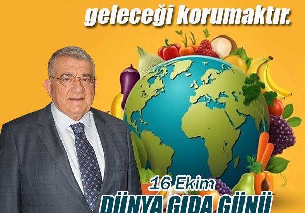 Borsamız Başkanı Abdullah Özdemir: “Gıdayı korumak, geleceği korumaktır. Daha adil ve sürdürülebilir bir gıda düzeni kurmak ortak sorumluluğumuzdur.”