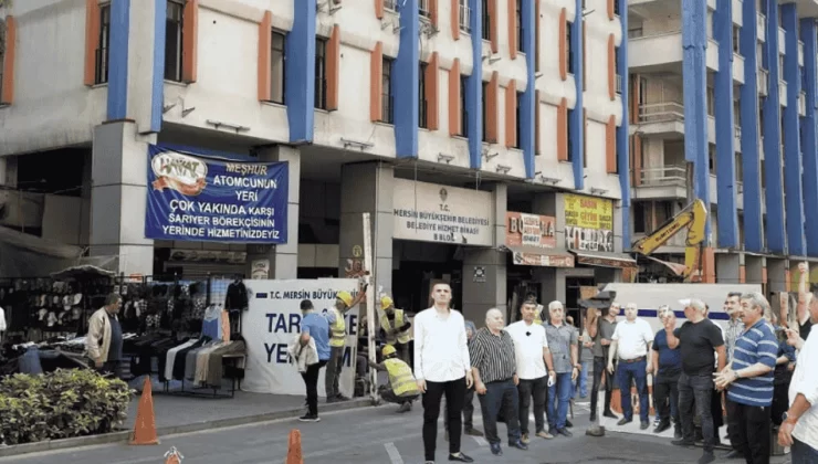 Mersin Bit Pazarı yıkılacak mı? Başkan Seçer Noktayı Kodu.
