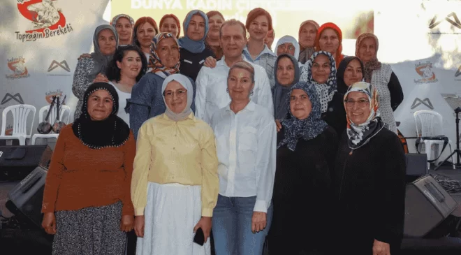 Mersin’de Dünya Kadın Çiftçiler Günü Coşkusu